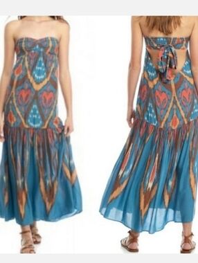 Free People Mojave Strapless Dress Size Small